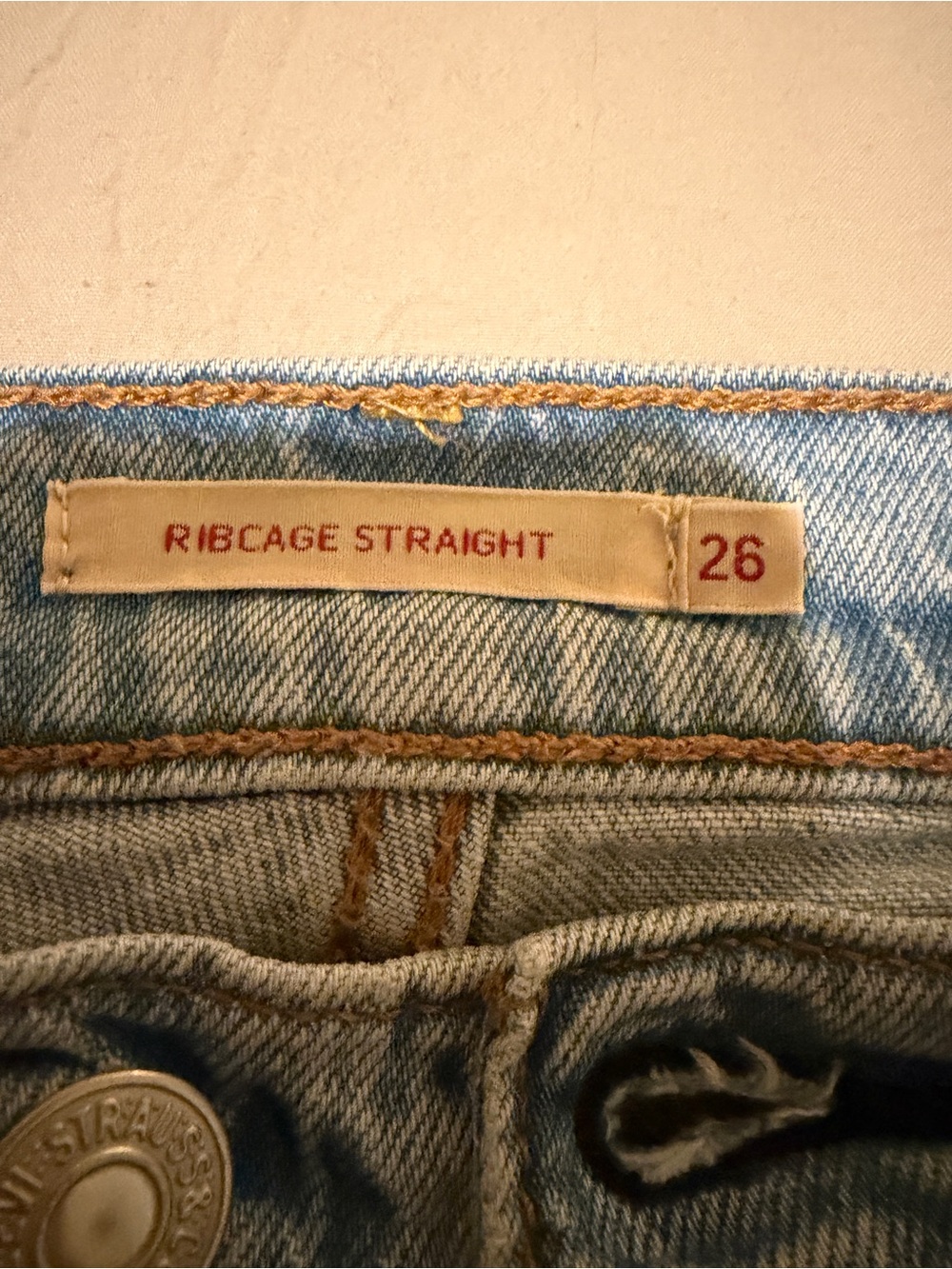 Levis High Rise Button-Fly Jeans - Picture 3 of 5